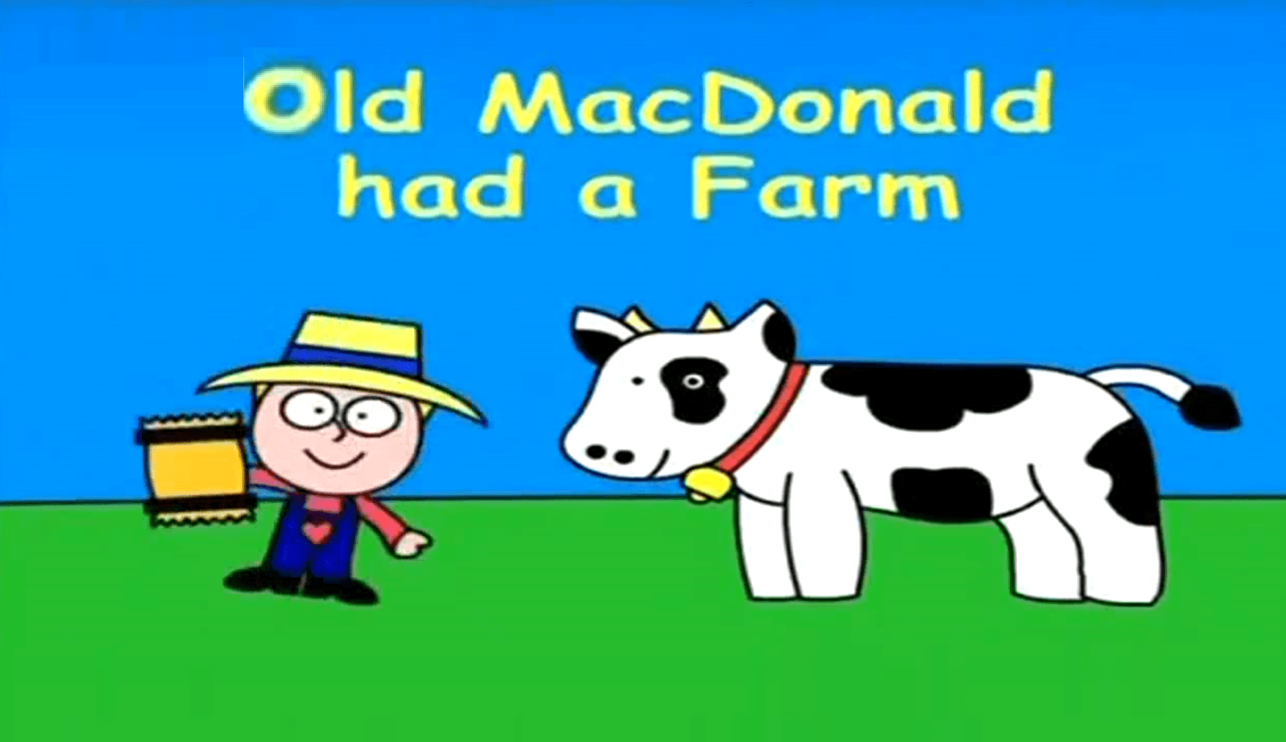 Включи old macdonald. Gracie Lou. JIMJAM Gracie Lou. Пороро old MACDONALD. Old MACDONALD had a Farm раскраска.